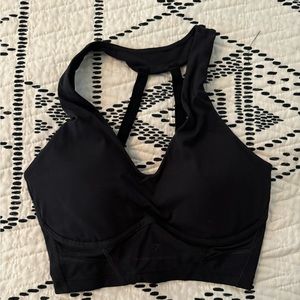 Whitney Simmons Sports Bra Black